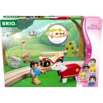 Brio World 32299 Disney Princess Vlakový set Sněhurky a zvířátek