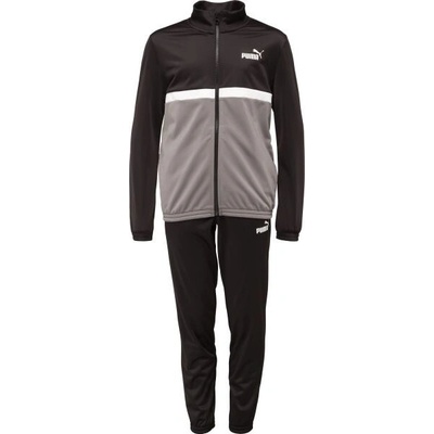Puma Colorblock Poly Suit Cl B chlapecká souprava černá – Zboží Dáma