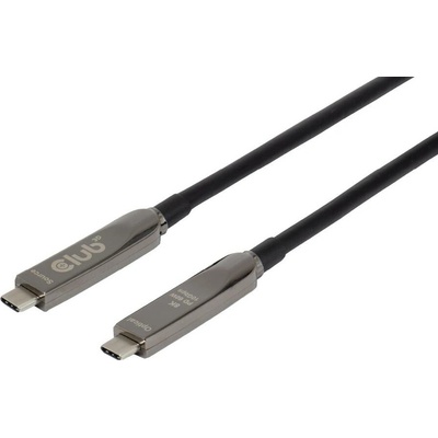 Club3D AC-2580 USB-C USB-C ® zástrčka 15m černý