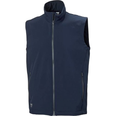 Helly Hansen Manchester 74086 pánska 3-vrstvová softshellová vesta navy