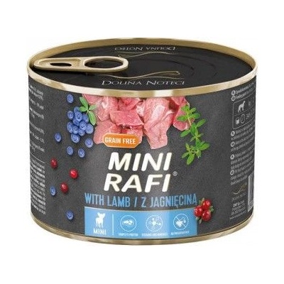 RAFI Mini Lamb консерва за кучета от малки породи - 0.185кг