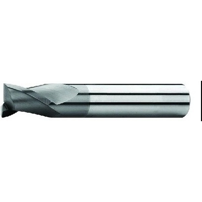 ZPS-FN Fréza válcová čelní 3x4x50, Z2,30°, DIN 6527K, SK, AlTiN, N Rozměr: 14x14x75 mm