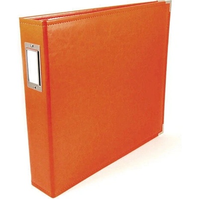 SCRAPBOOKOVÉ ALBUM 12"X12" - WE R MEMORY KEEPERS / ORANGE SODA