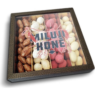Sablio Mandle v čokoládě Miluji koně 4x 80 g