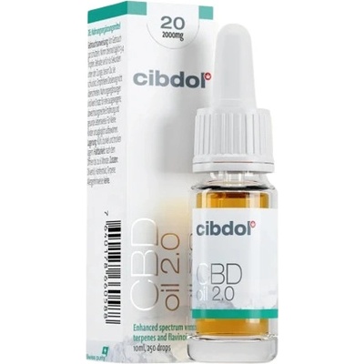 Cibdol CBD olej 2.0 20 % 2000 mg 10 ml