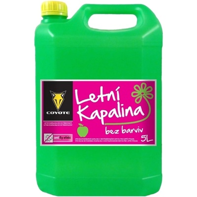 Coyote Letná kvapalina do ostrekovačov jablko 5 l