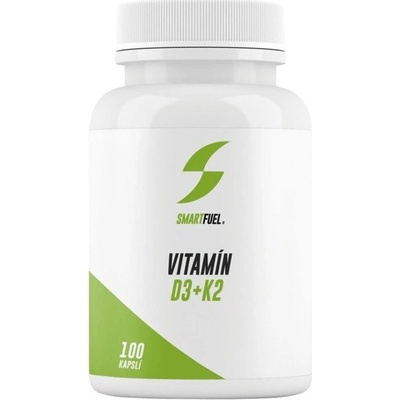 SmartFuel Vitamin D3 + K2 D3 5000 IU / K2 jako MK-7 100 kapslí