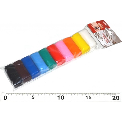 Wiky Modelína/Plastelína 10ks 200 g v sáčku