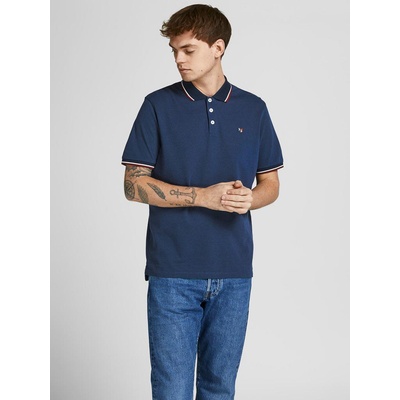 JACK & JONES Тениска jprbluwin polo ss noos