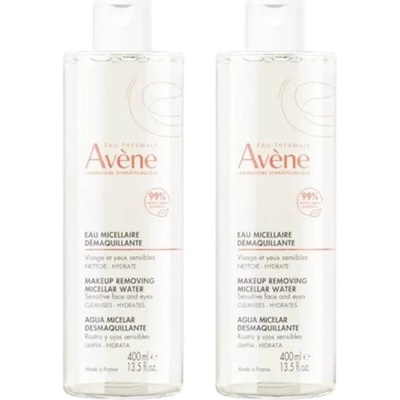 Avene Lotion Micellaire (Duo) micelárna voda pre všetky typy pleti 2 x 500 ml darčeková sada
