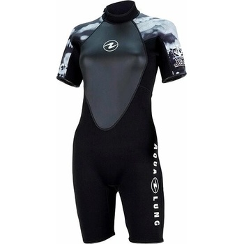 Dámský Aqualung HYDROFLEX SHORTY 3 mm černá/bílá