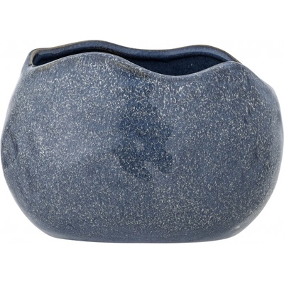 Modrý kameninový květináč Bloomingville Pennie 16,5 x 13 cm – Hledejceny.cz
