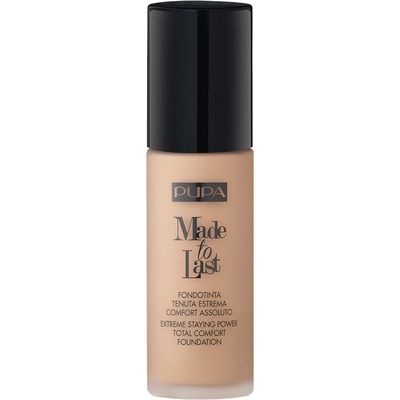Pupa Made To Last Total Comfort Foundation SPF10 Dlhotrvajúci tekutý make-up 055 Cinnamon Beige 30 ml