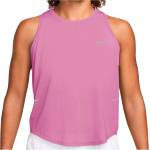 Nike Дамски потник с широка презрамка Nike Women's Swift Breathe Running Tank Top - Light Magenta / Photon Dust / Reflective Silver - размер XL (916-7167-0115)