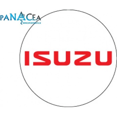 Samolepka na stredy kolies živicová 4ks - ISUZU (C13)