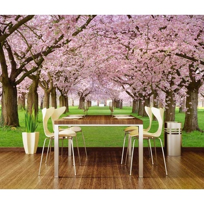 Dimex XL-139 vliesová fototapeta na zeď Cherry Trees rozměry 330 x 220 cm