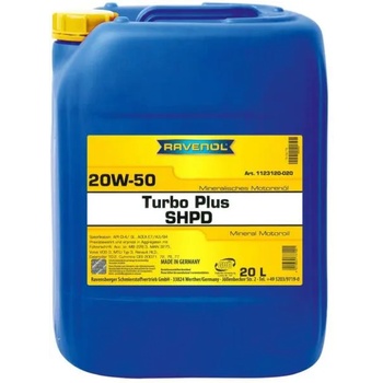 Image 1 of RAVENOL Turbo Plus SHPD 20W-50 20 l