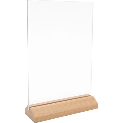 ČistéDřevo Oboustranný stojan na menu A5 – Hledejceny.cz