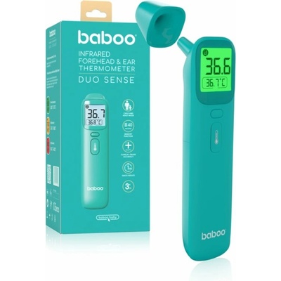 Baboo Duo Sense Infrared Forehead and Ear Thermometer infračervený teplomer 1 ks