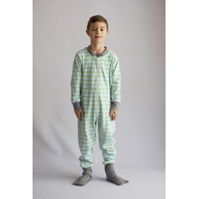 Detský overal ponožky bielo modré