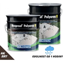 NEOPROOF POLYUREA R - polymočovinová hydroizolácia: 19 kg Čokoládová hnedá RAL 8017