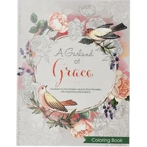 Coloring Book a Garland of Grace (ISBN: 9781432116880)