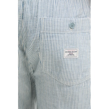 Guess Jeans къс панталон Мъжки с добавен лен (M6GD56.WO551)