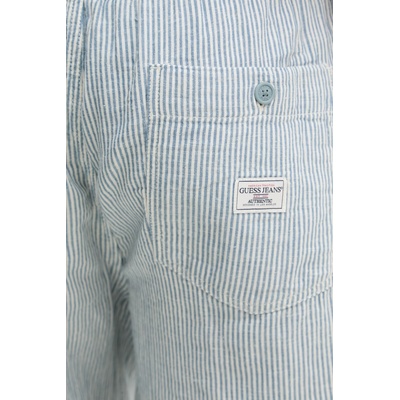 Guess Jeans къс панталон Мъжки с добавен лен (M6GD56.WO551)