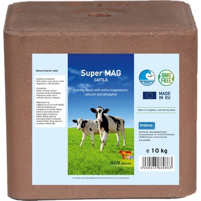 S.I.N Hellas Super Mag BIO minerální liz s hořčíkem vápníkem a fosforem10 kg