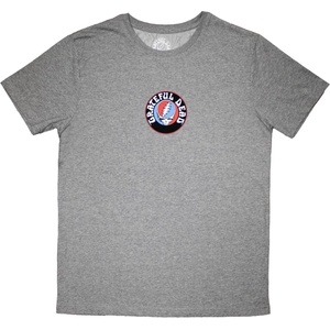The Grateful Dead Mini Steal Your Face Logo Grey L Риза (GRATETS45MG03)