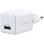 UGREEN x518 мрежово зарядно устройство usb гнездо 18w, бързо зарядно устройство, БЯЛО (75623)