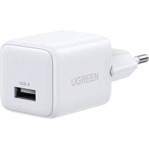 UGREEN x518 мрежово зарядно устройство usb гнездо 18w, бързо зарядно устройство, БЯЛО (75623)