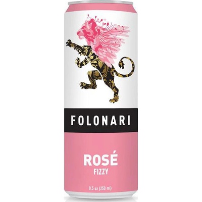 Folonari Rosé Fizzy 11,5% 0,25 l (plech) – Zboží Dáma