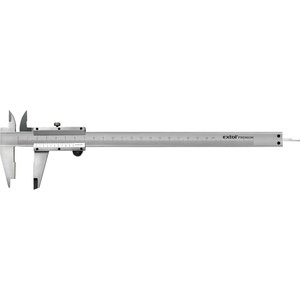 EXTOL шублер INOX (с дълбокомер) ; 0, 05x200mm
