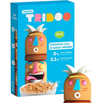 SMILEAT Bio cereálne krúžky bez pridaného cukru 300 g