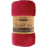 DILIOS ОДЕЯЛО velvet bio 130х170см БОРДО (1000021818)