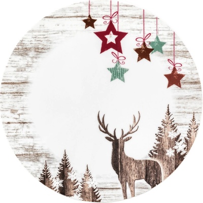 Seltmann Weiden Christmas dezertní talíř 23 cm LIFE bílá