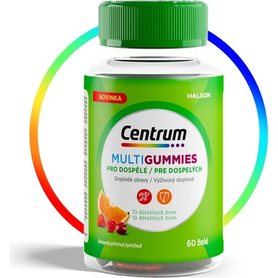 Centrum MultiGummies pro dospělé želé 60 ks