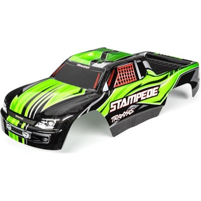 Traxxas каросерия Stampede зелена