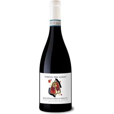 Tenuta Tre Gemme Montepulciano D’Abruzzo DOC Suché červené 2022 13,5% 0,75 l (holá láhev)
