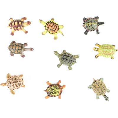 Rappa Комплект фигурки Rappa - Костенурки, 9 броя, 4-5 cm (380049)