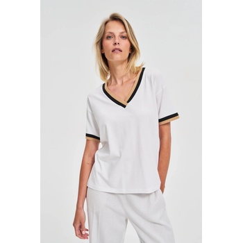 Moodo Дамска тениска Moodo - бяла Moodo | Byal | ЖЕНИ | M