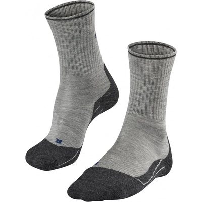 Falke Дамски туристически чорапи Falke Women's TK2 Wool Silk Walking socks - Light Grey - размер 35-36 (EU) (201-1715-0211)