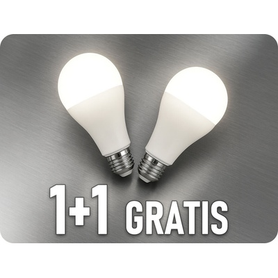 V-TAC E27 LED žiarovka 17W, 1710LM, A65, 1+1 Teplá biela
