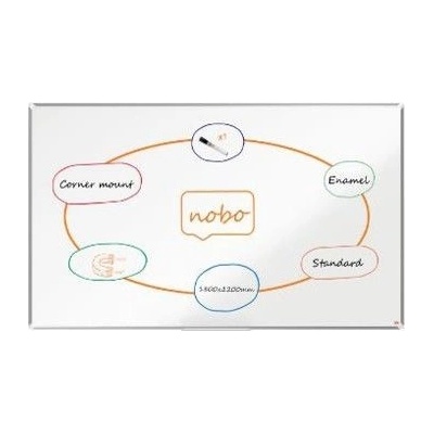 Nobo Tabule magnetická Premium Plus, 180 x 120 cm, smaltovaná