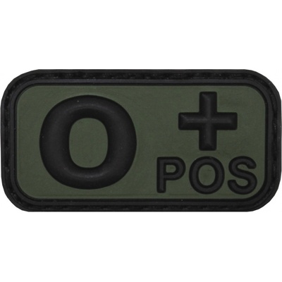 Gumová nášivka MFH krv 0 POS - olivová