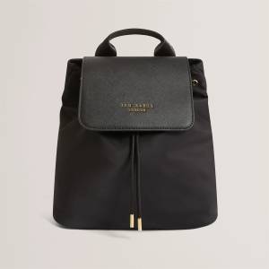 Ted Baker Раница Ted Baker Ted Baker Drawstring Backpack - Black