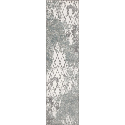 FD Сиво-синя пътека 80x300 cm Sensi Gepi - FD (5901760422529)