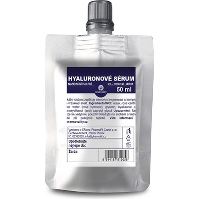 Renovality Hyaluronové sérum náhradní balení 50 ml