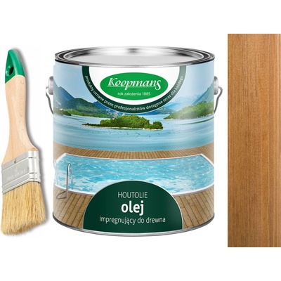 KOOPMANS HOUTOLIE UV 0,75L OLEJ 111 TEAK PŘÍRODNÍ